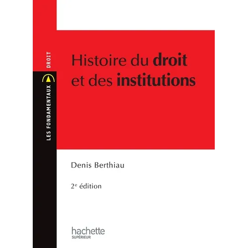 Histoire du droit et des institutions