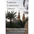 Various Christian Topics: Volume 1