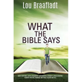 What the Bible Says: about scripture, capital punishment, governmental authority, sexual behavior, financial matters, marriage and family,