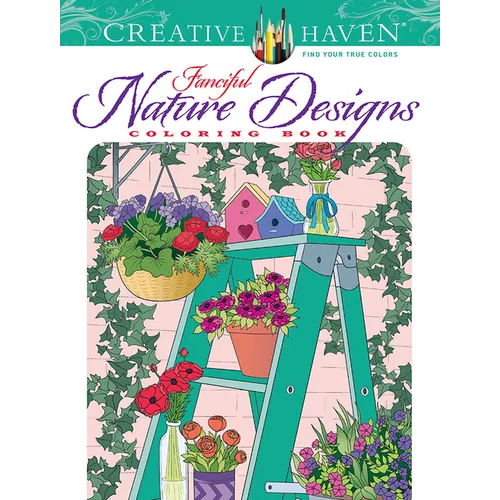 Creative Haven Fanciful Nature Designs Coloring Book
