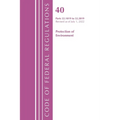 Code of Federal Regulations, Title 40 Protection of the Environment 52.1019-52.2019, Revised as of July 1, 2022