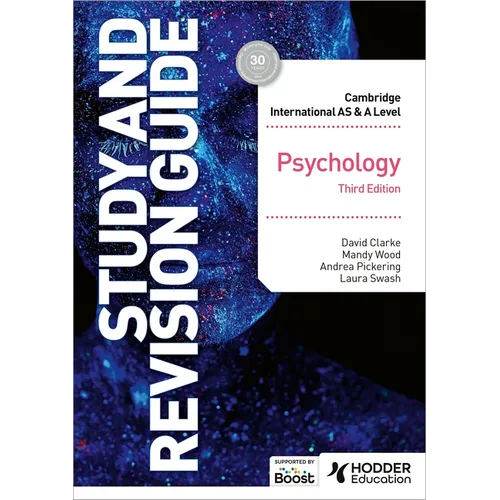 Cambridge International As/A Level Psychology Study and Revision Guide Third Edition