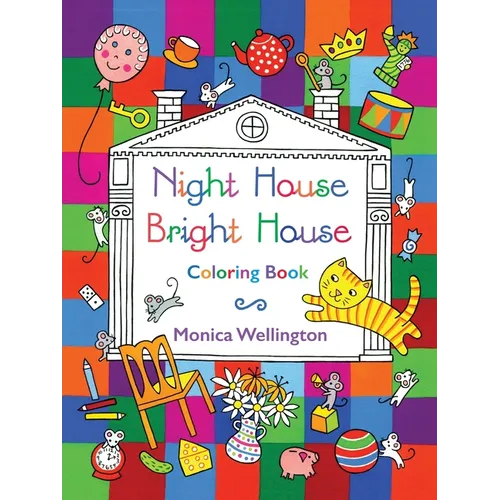 Night House Bright House Coloring Book