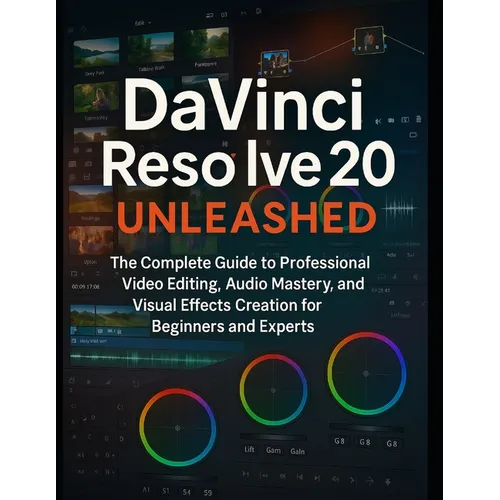 DaVinci Resolve 20 Unleashed: The Complete Guide to Professional Video Editing, Audio Mastery, and Visual Effects Creation for Beginners and Experts
