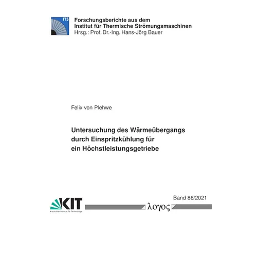 Untersuchung Des Warmeubergangs Durch Einspritzkuhlung Fur Ein Hochstleistungsgetriebe
