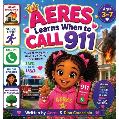 Aeres learns when to Call 911: Teaching young Kids what to do during Emergencies