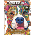 Pittie Project: Coloring the World with Love - A Pitbull Coloring Book - Discover the Meditative Power of Creativity.: 62 Pages of Pit