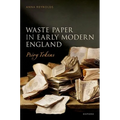 Waste Paper in Early Modern England: Privy Tokens