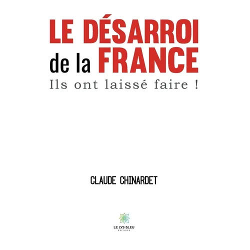 Le désarroi de la France, ils ont laissé faire !