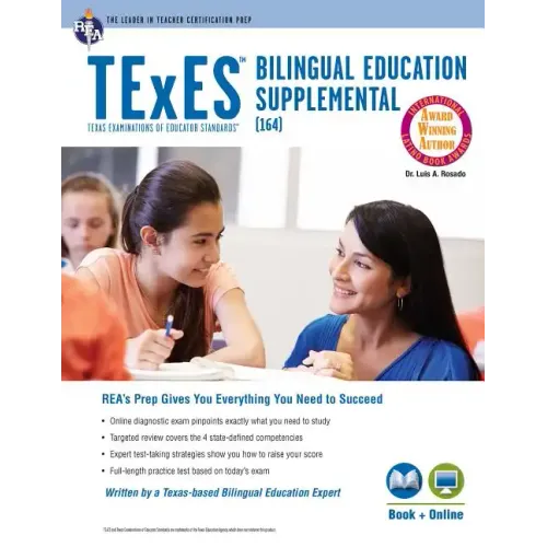TExES Bilingual Education Supplemental (164) Book + Online