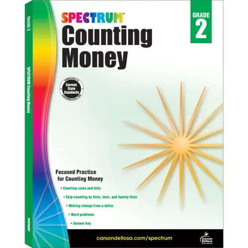Counting Money, Grade 2: Volume 116