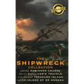 The Shipwreck Collection (4 Books): Robinson Crusoe, Gulliver's Travels, Treasure Island, and The Island of Doctor Moreau (Deluxe Library Edition)