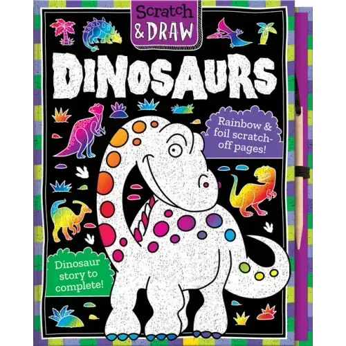 Scratch and Draw Dinosaurs