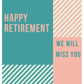 Happy Retirement Guest Book (Hardcover): Guestbook for retirement, message book, memory book, keepsake, retirement book for signing
