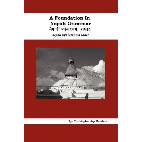 A Foundation In Nepali Grammar