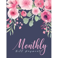 Monthly Bill Payment: Expense Finance Organize your bills and plan for your expenses Monthly Bill Planning Budgeting Record