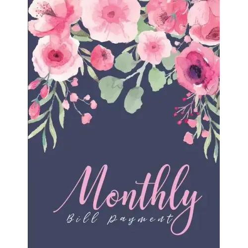 Monthly Bill Payment: Expense Finance Organize your bills and plan for your expenses Monthly Bill Planning Budgeting Record