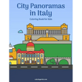 City Panoramas in Italy Coloring Book for Kids