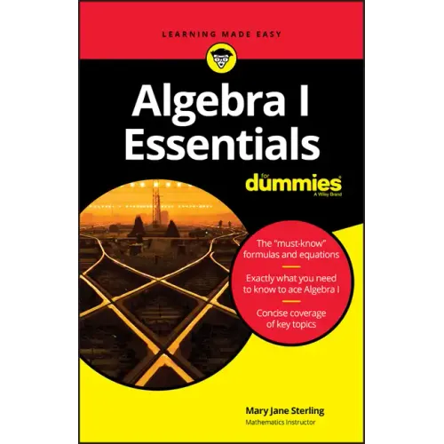Algebra I Essentials for Dummies
