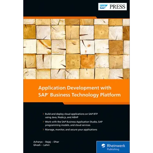 Application Development with SAP Business Technology Platform