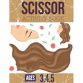 Scissor Activity Book: Cutting practice worksheets for pre k, ages 3.4.5, cut and glue activity book with 100 pages.