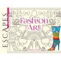 Escapes Fashion Art Coloring Book