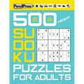 500 Medium Sudoku Puzzles for Adults (with answers)