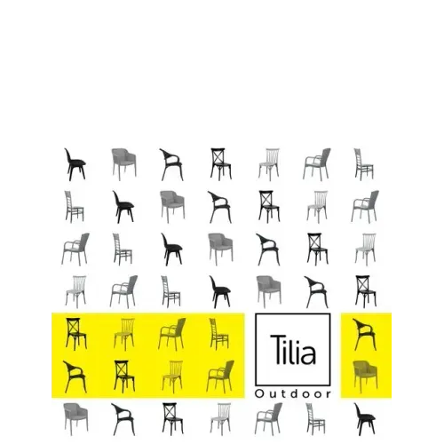 Tilia Outdoor: Chair; Armchair; Table; Sunbed; Table; Bases; Coffee Table; Bar Chair