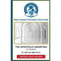 THE APOSTOLIC ANOINTING for students