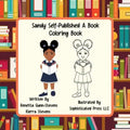 Sandy Self Published a Book Coloring Book