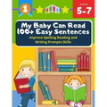 My Baby Can Read 100+ Easy Sentences Improve Spelling Reading And Writing Prompts Skills: 1st basic vocabulary with complete Dolch Sight words flash c