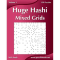 Huge Hashi Mixed Grids - Volume 1 - 159 Puzzles