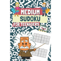 Medium Sudoku for Teenagers: 320 Sudoku Puzzles for Kids Who Love Logic Games, Gift Idea for Children