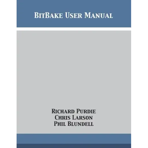 BitBake User Manual