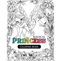 Magical Princess: An Princess Coloring Book with Princess Forest Animals, Fantasy Landscape Scenes, Country Flower Designs, and Mythical Nature Patter