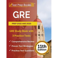 GRE Prep 2022 and 2023: GRE Study Book with 3 Practice Tests [11th Edition]