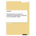 Relationship between share price performance and disclosure of corporate social responsibility of M&S