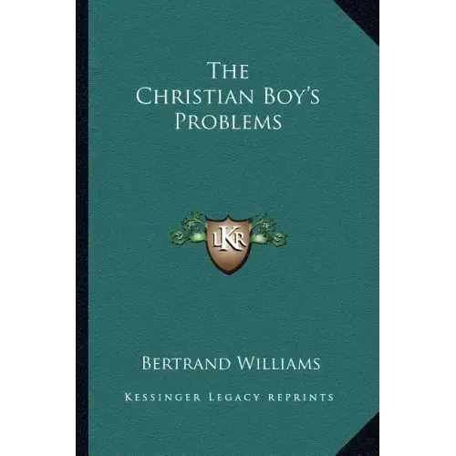 The Christian Boy's Problems