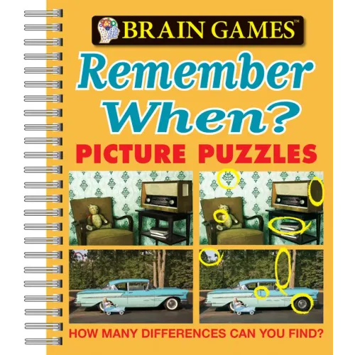 Brain Games - Picture Puzzles: Remember When? - How Many Differences Can You Find?