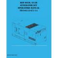MEP 805B / 815B Generator Set Operators Manual TM 9-6115-671-14