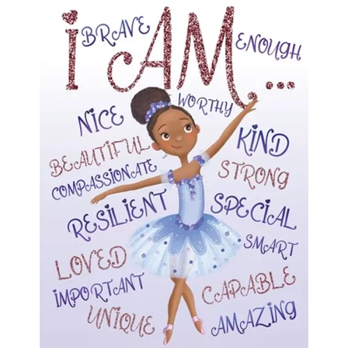 I Am: Positive Affirmations Coloring Book for Young Black Girls African American Children Books