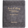 Jesus Calling Note-Taking Edition, Leathersoft, Black, with Full Scriptures: Enjoying Peace in His Presence (a 365-Day Devotional and Prayer Journal)