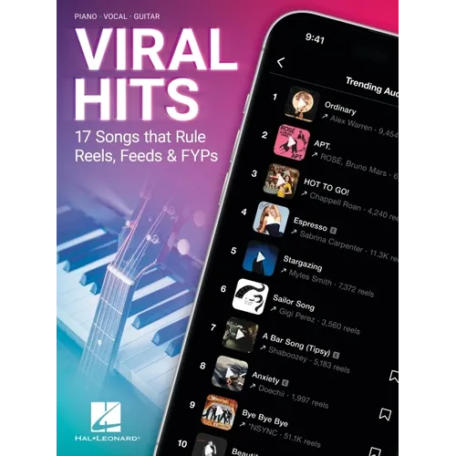Viral Hits: 17 Songs That Rule Reels, Feeds, & Fyps - Piano/Vocal/Guitar Songbook