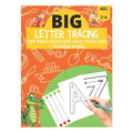 Big Letter Tracing for Preschoolers and Toddlers Ages 2-4 Homeschool: Preschool Learning Resources, Homeschool Preschool Learning Activities for 3 yea