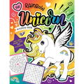 The Rainbow Unicorn Activity Book: Magical Games for Kids with Stickers!