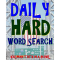 Daily Hard Word Search: 300 Entertaining Themed Puzzles