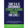 TABE 11and 12 Consumable Student Reading Manual for Level E