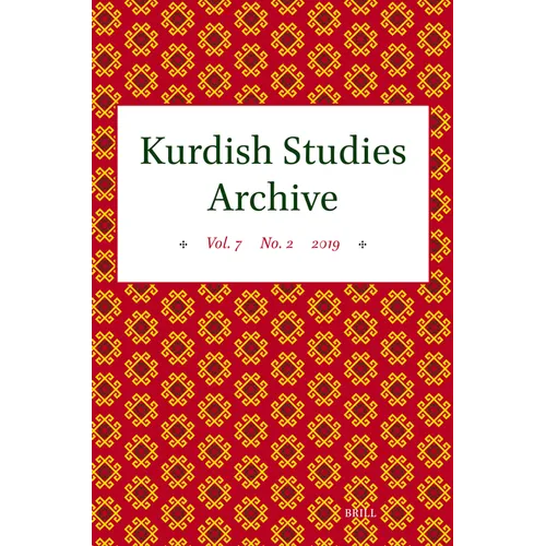 Kurdish Studies Archive: Vol. 7 No. 2 2019