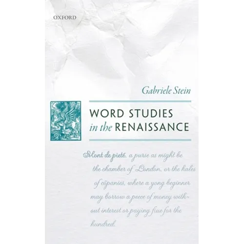 Word Studies in the Renaissance
