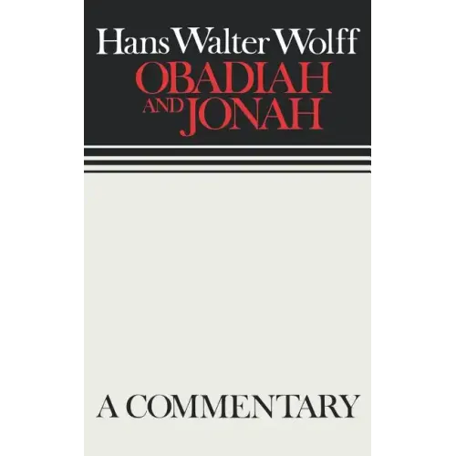 Obadiah and Jonah: Continental Commentaries